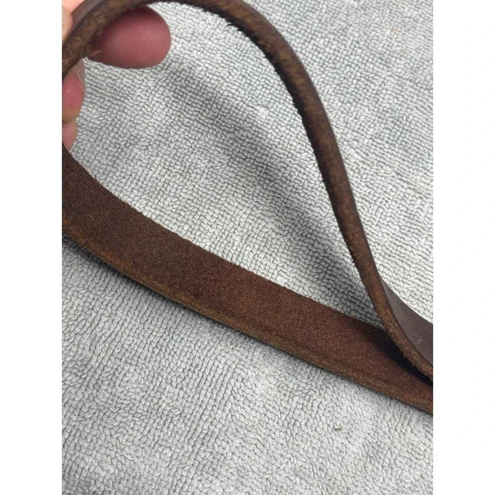 Brown Leather Key Fob Strap Wristlet Strap Swivel‎ Trigger 11
